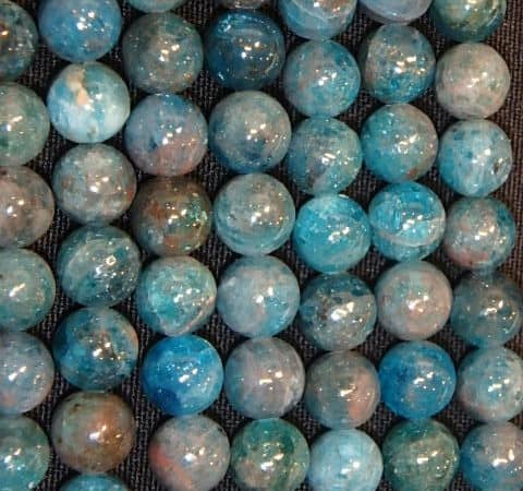 Fil de perle -Apatite-8mm-n1