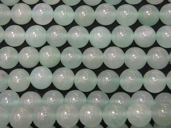 Fil de perle -Aventurine Claire-8mm-