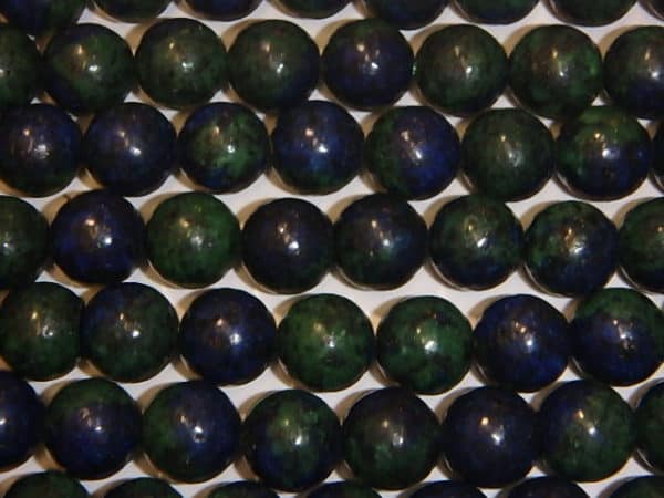 Fil de perle -Azurite/Malachite-8mm-