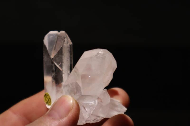 Quartz macle coeur