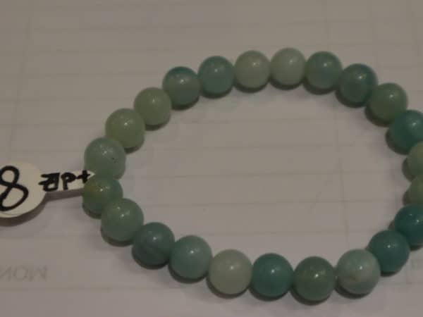 Bracelet Amazonite Brésil 8mm