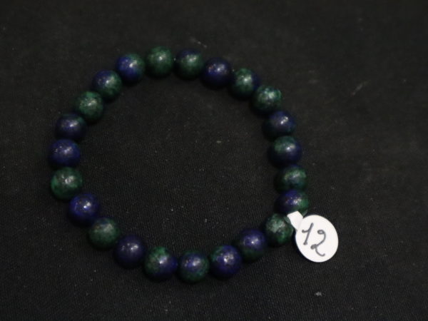 Bracelet Azurite Malachite 8mm