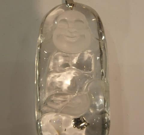 Pendentif-Bouddha -Chlorite