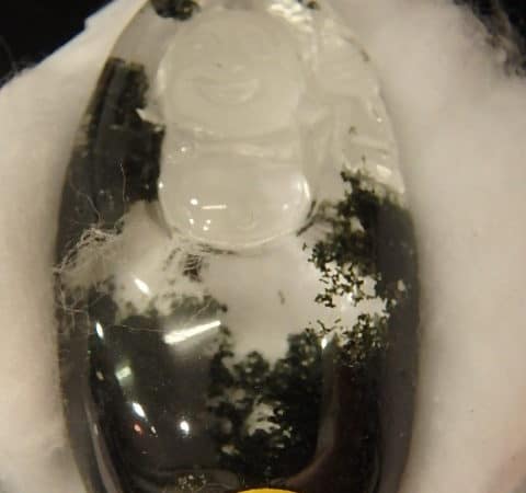 Bouddha-Inclusions- Chlorite-