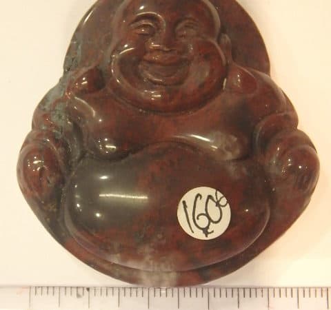 Pendentif-Bouddha-Jaspe Rouge-