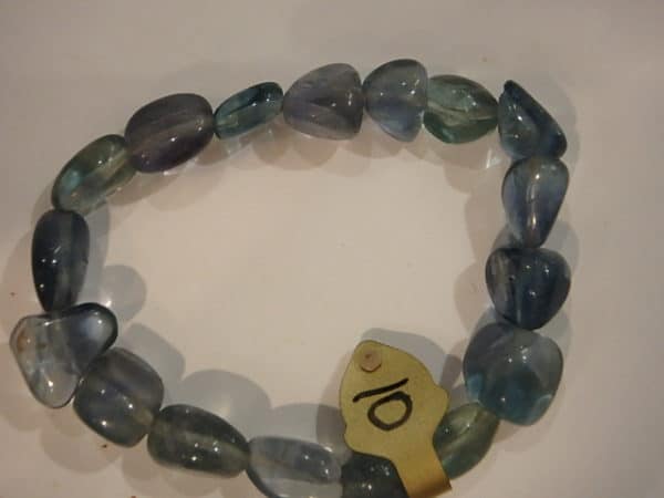 Bracelet Fluorite Bleue Nugget