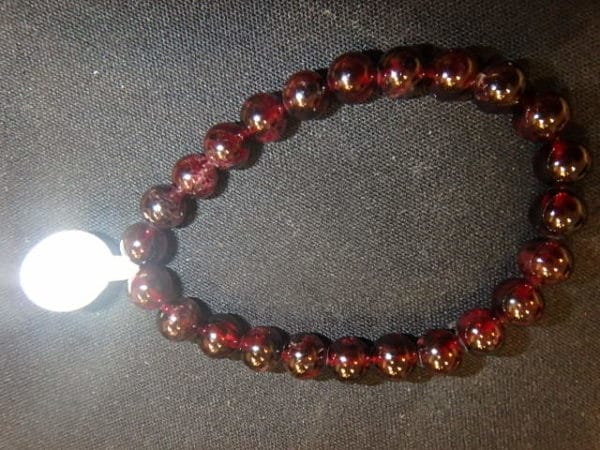 Bracelet Grenat 3mm