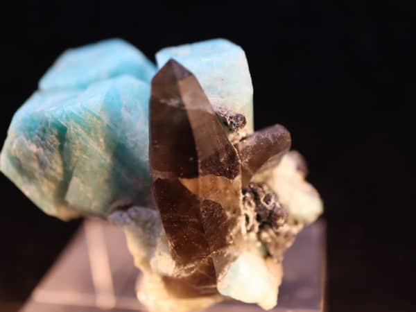 Amazonite Quartz fumé