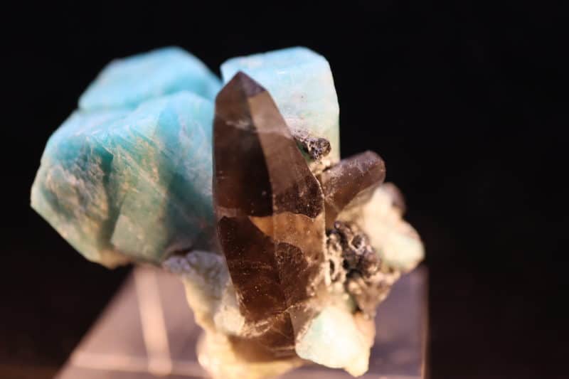 Amazonite Quartz fumé