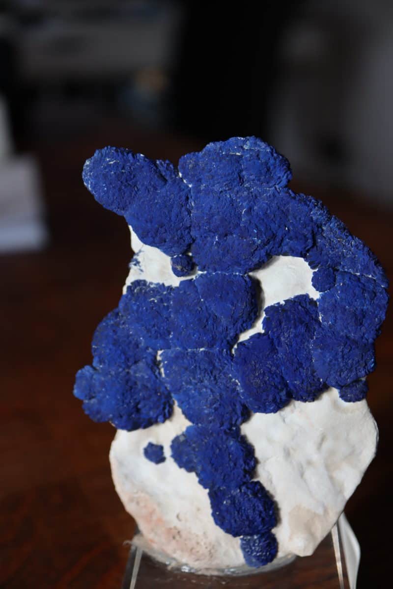 Azurite discoïde Australie