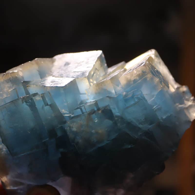 Fluorite bleue