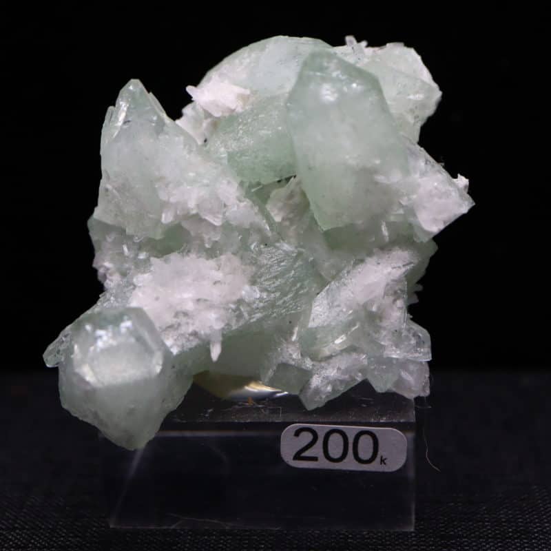 Apophyllite et stilbite