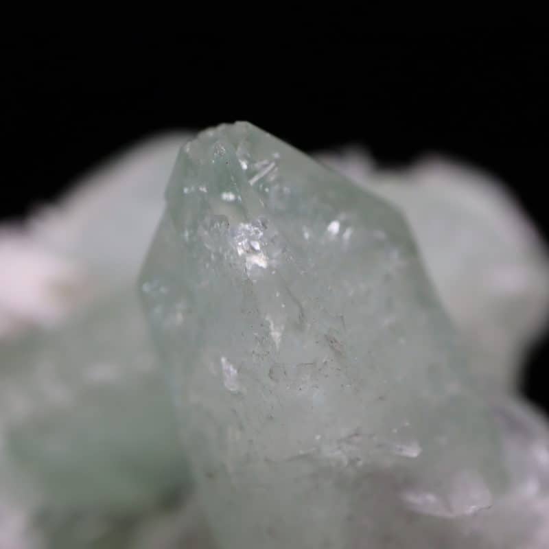 Apophyllite et stilbite