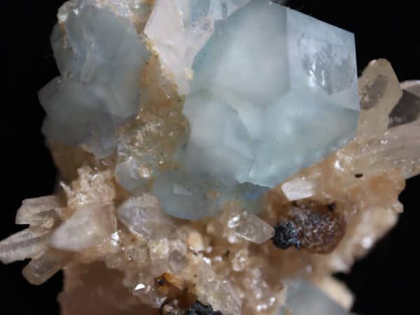 Fluorite cookeite sphalerite quartz