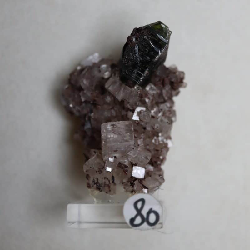 Tourmaline dravite uvite