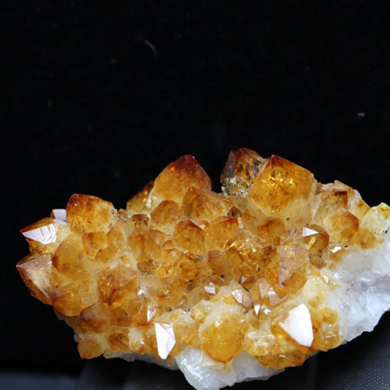 Citrine améthyste chauffée