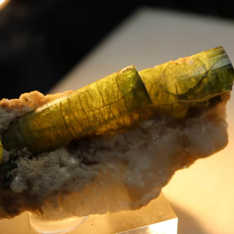 Tourmaline double cristal