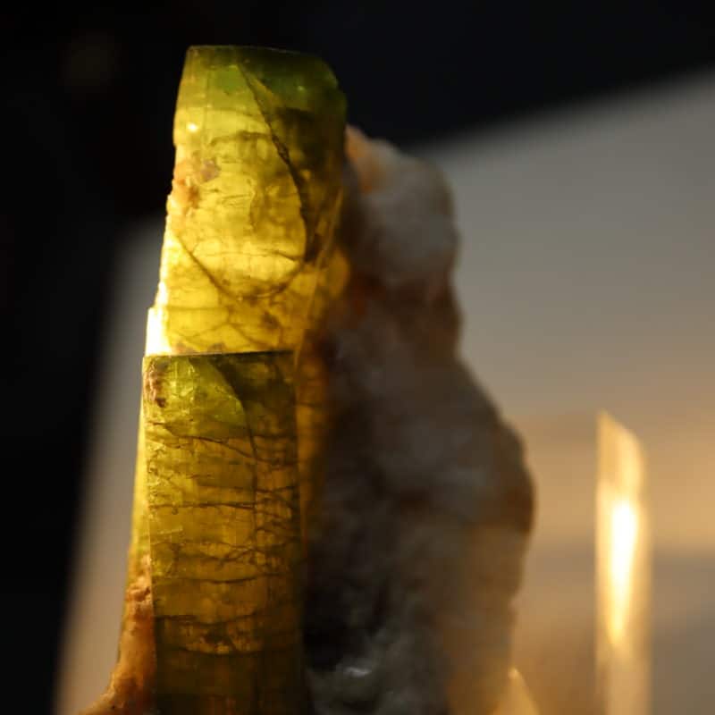 Tourmaline double cristal