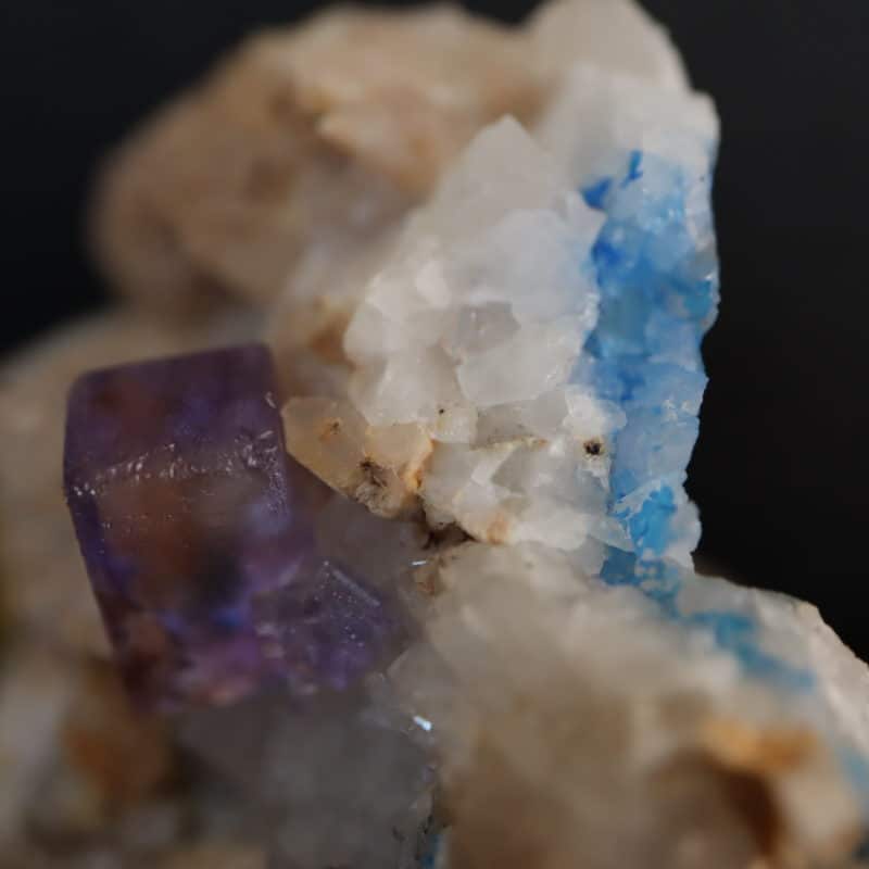 Fluorite Chalcantite Caravia