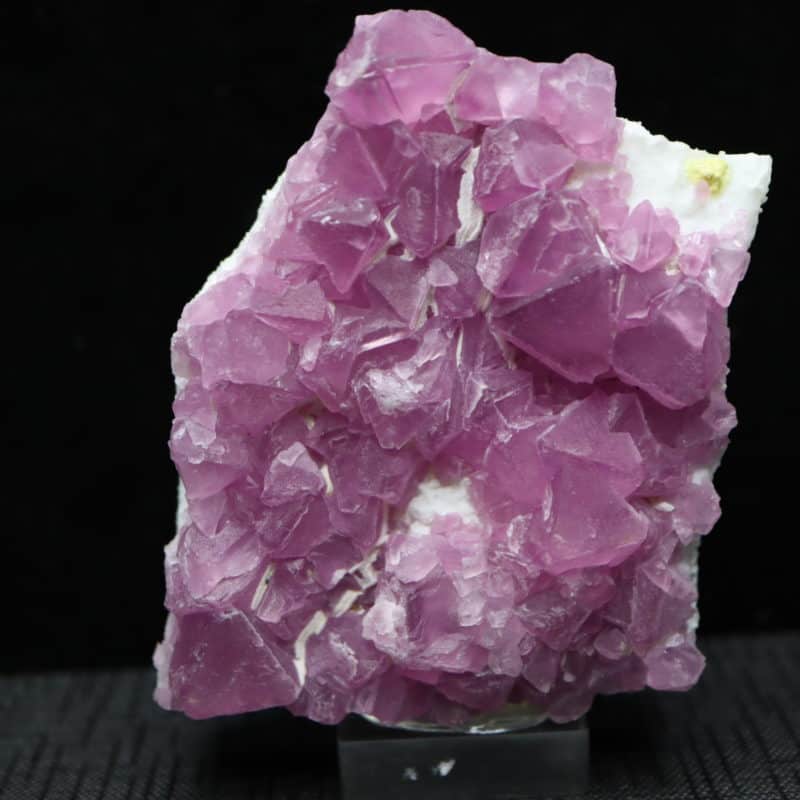 Fluorite octaèdres roses