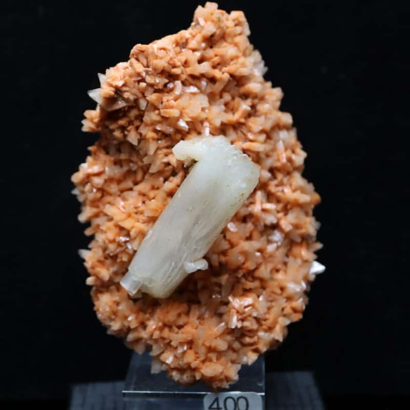 Stilbite sur Heulandite