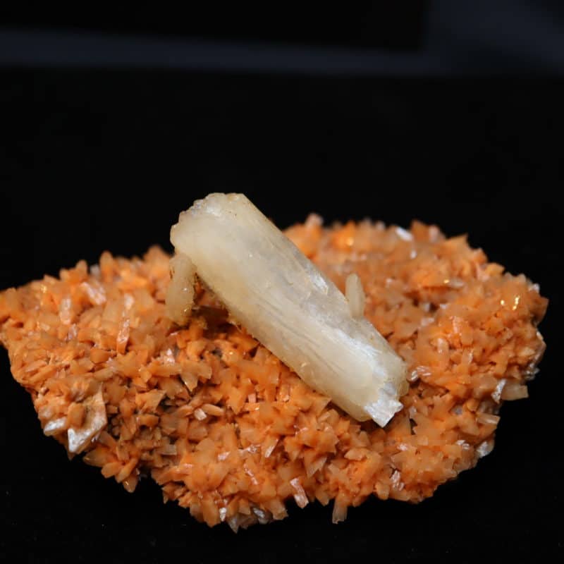 Stilbite sur Heulandite