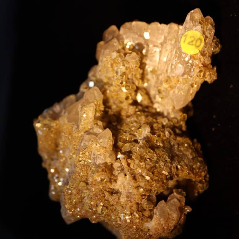 Mica quartz géode