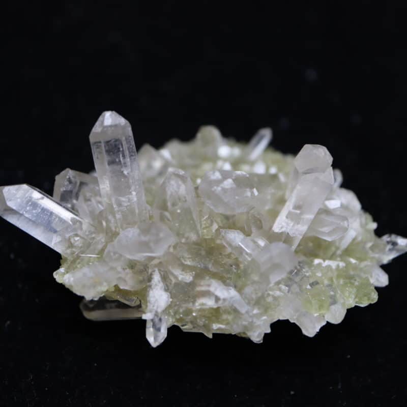 Mica et quartz flottant