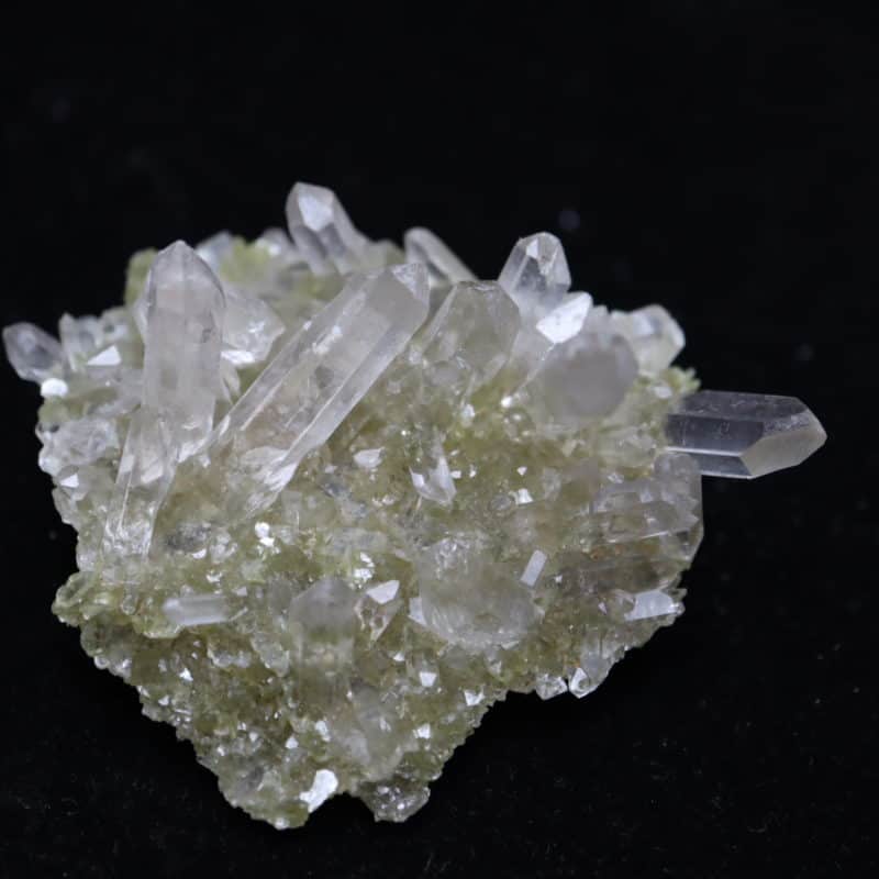 Mica et quartz flottant