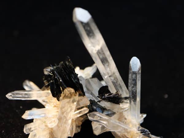 Hématite sur quartz