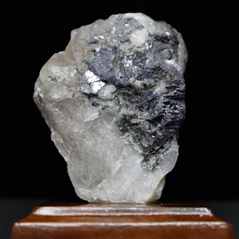 Galène sur quartz Brésil