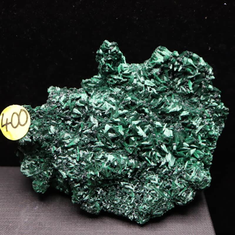 Malachite cristallisée mine étoile