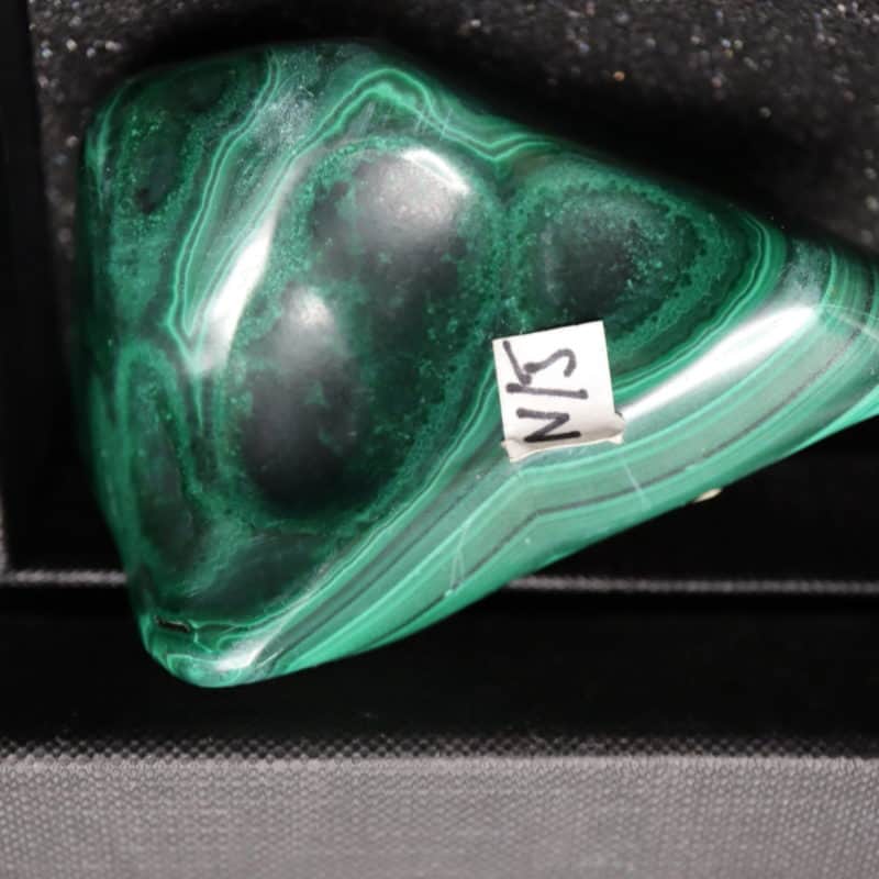 Malachite polie Congo