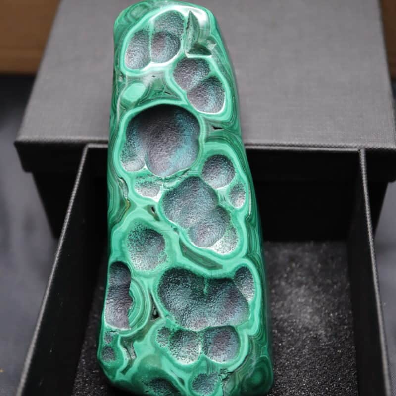 Malachite plaque