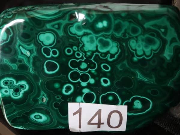 Malachite polie Katanga