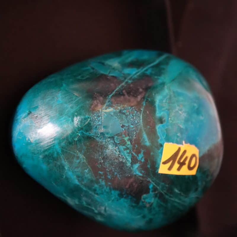 Chrysocolle Malachite galet