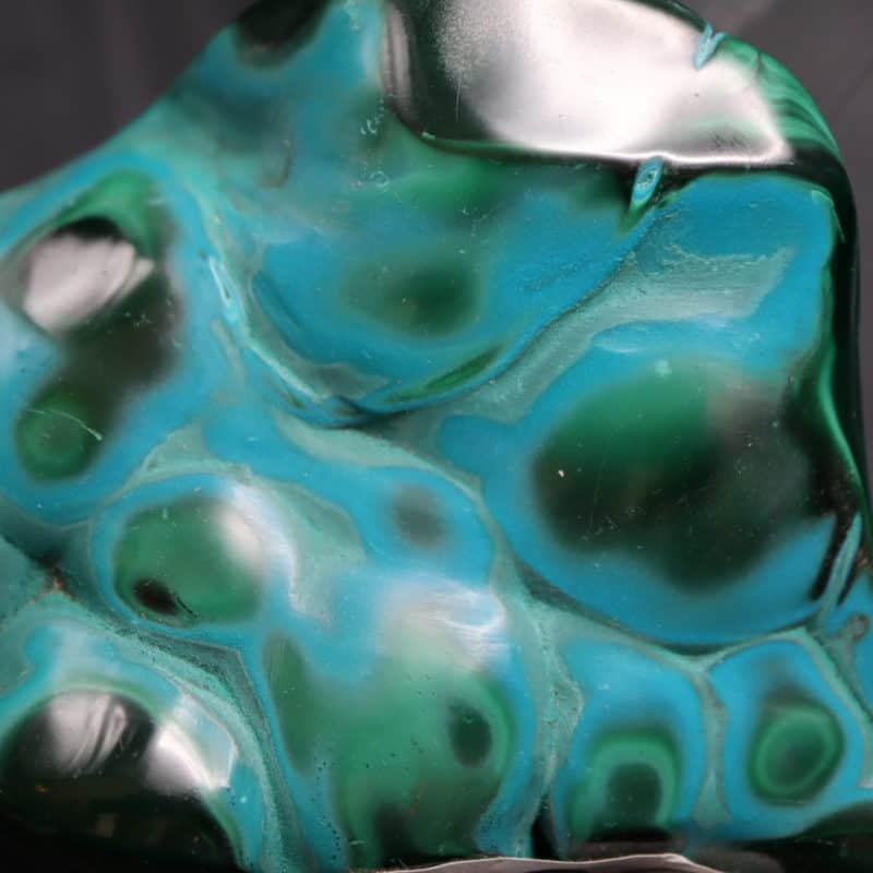 Chrysocolle Malachite poli Congo