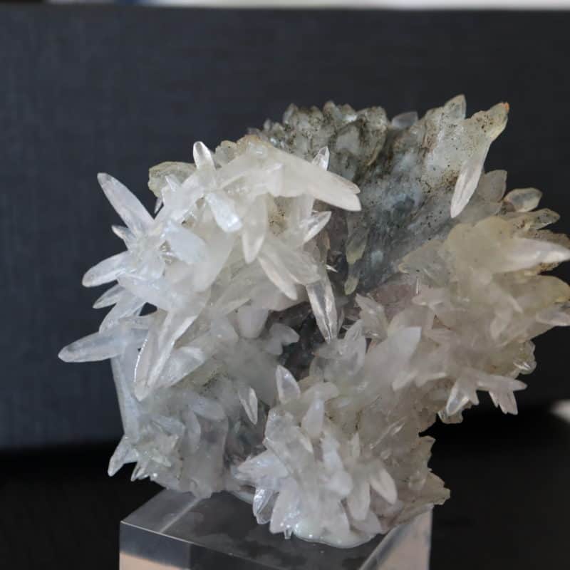 Calcite sur quartz