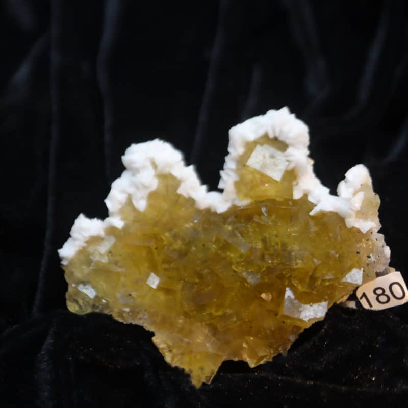 Fluorite jaune dolomite