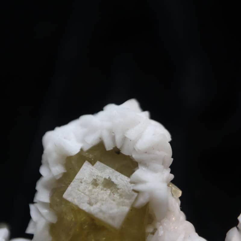 Fluorite jaune dolomite