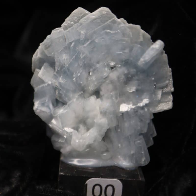 Baryte bleue Asturies