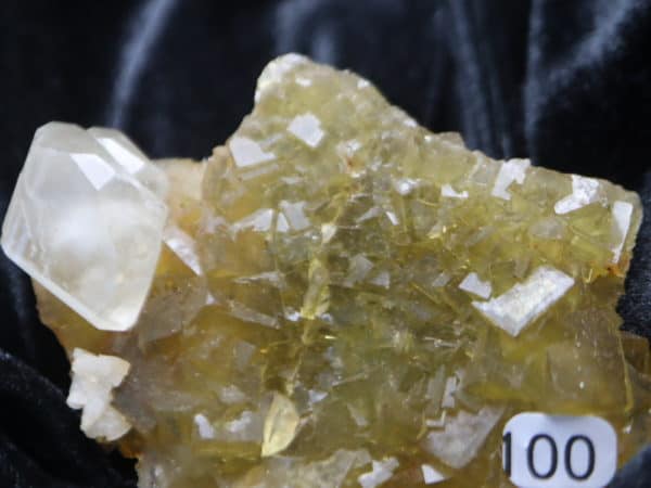 Fluorite jaune calcite