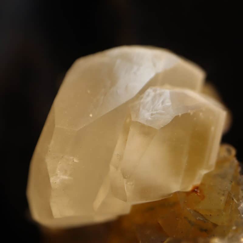 Fluorite jaune calcite