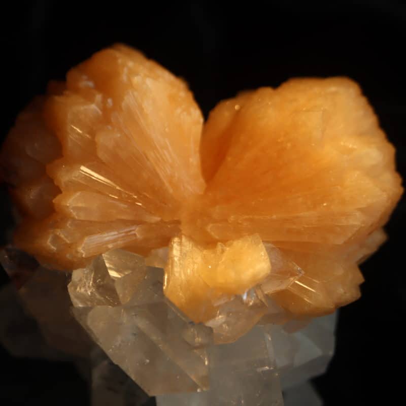 Macle Stilbite orange