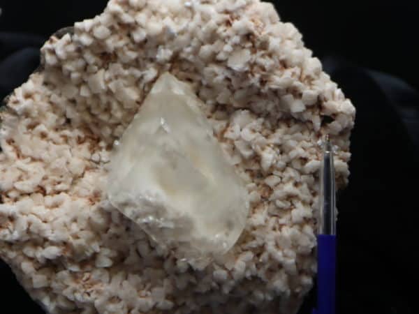 Calcite sur heulandite