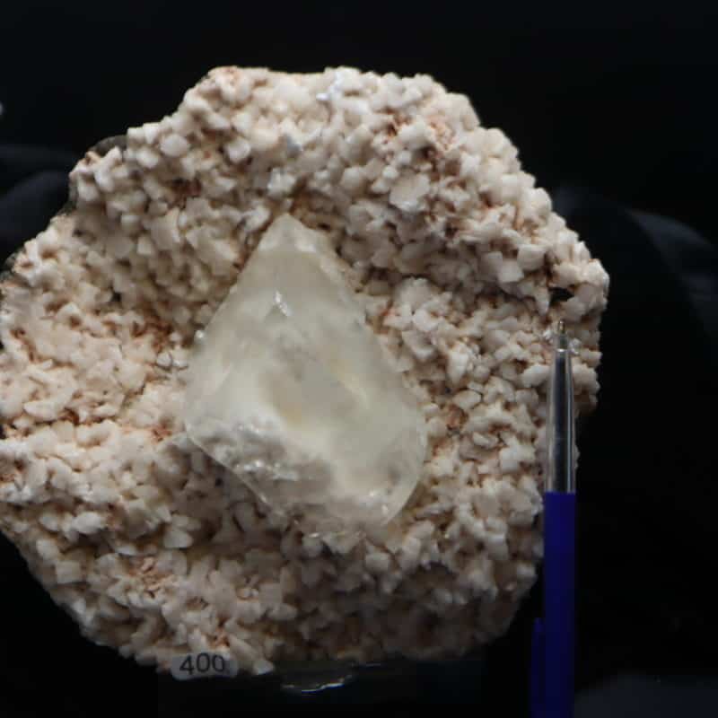 Calcite sur heulandite