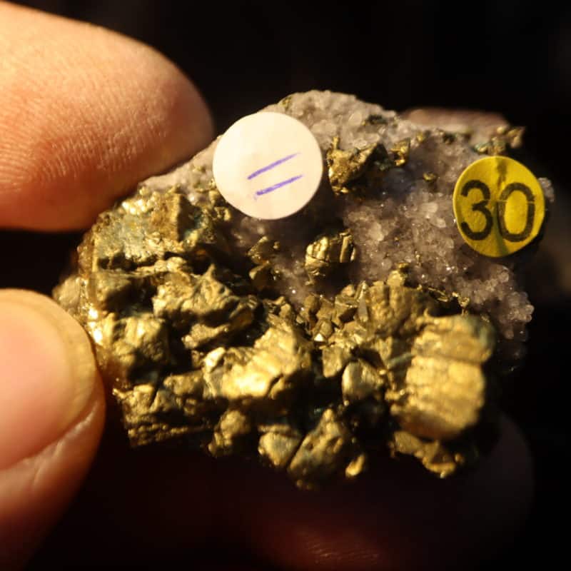 Chalcopyrite Julcani Huancavelica