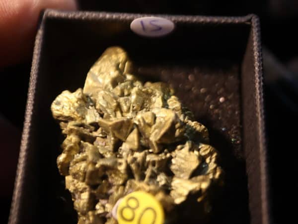 Chalcopyrite cristallisée Julcani