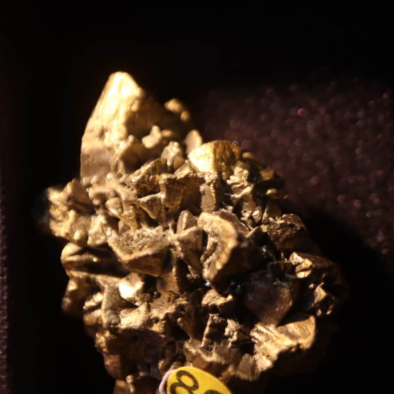 Chalcopyrite cristallisée Julcani