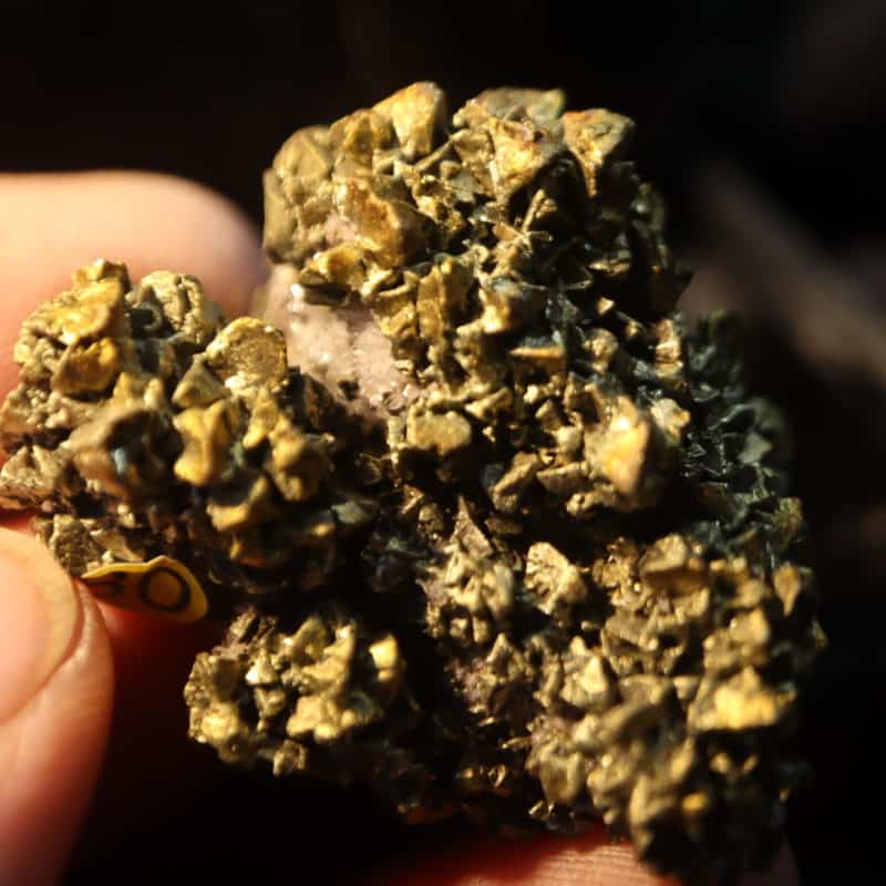 Chalcopyrite cristal Julcani